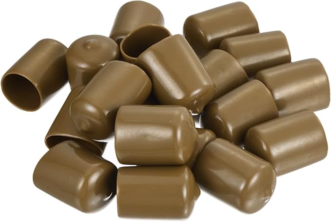 uxcell 20pcs Rubber End Caps 20mm ID Vinyl PVC Round Tube Bolt Cap Cover Screw - Image 4