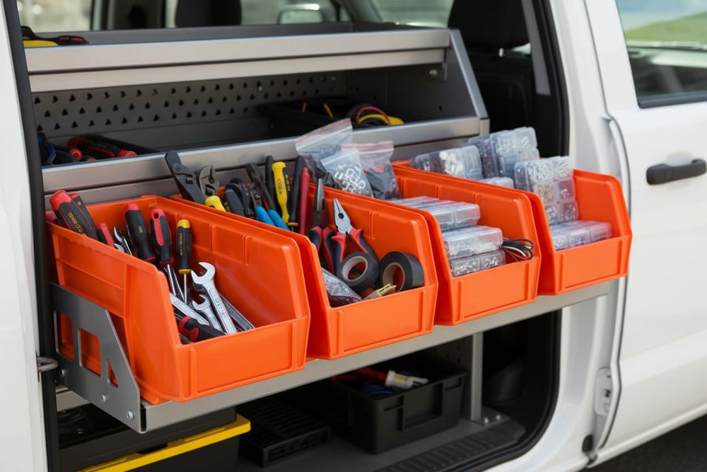 HE HUDSON EXCHANGE 11" x 5.5" x 5" (12 Pack) Plastic Stackable...