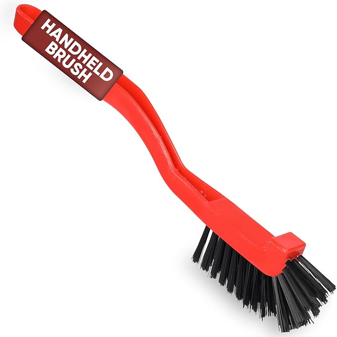 Handheld Grout Brush, Small Scrub Brush by FoxTrotLiving