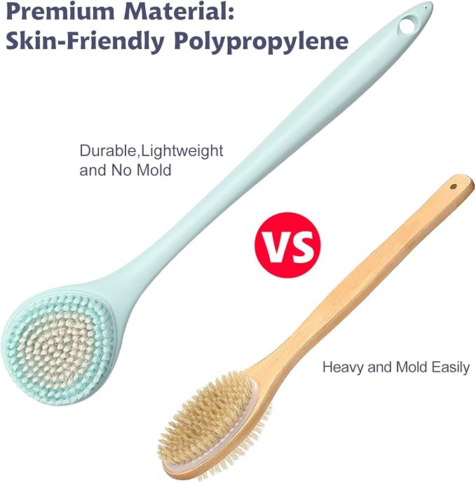 BEDELITE Back Bath Brush Long Handle - Image 2
