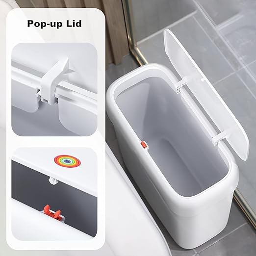 funest Bathroom Small Trash Can - Image 2