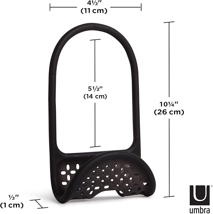 Umbra Sling Kitchen Sink Accessory, Single-Sided Sponge Holder - Image 2