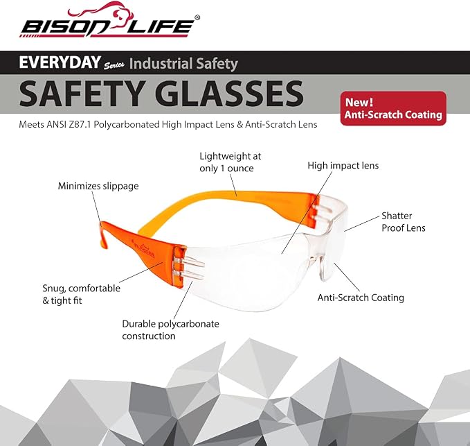 BISON LIFE Safety Glasses - Image 2