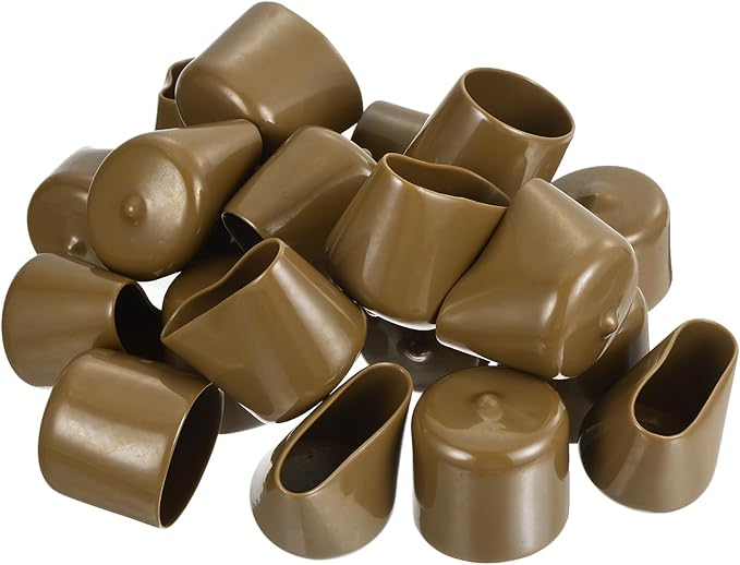 uxcell 20pcs Rubber End Caps 34mm ID Vinyl PVC Round Tube Bolt Cap Cover Screw - Image 4