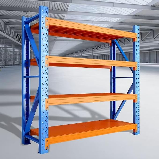 Industrial Metal Storage Shelves - Image 8