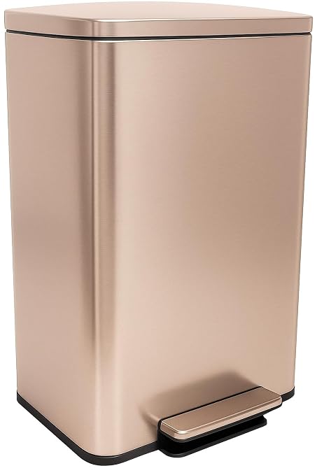 SIMPLI-MAGIC 13.2 Gallon Step Trash Can – Kitchen Garbage Can by SIMPLI-MAGIC