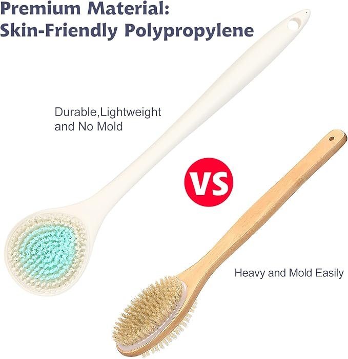 BEDELITE Back Bath Brush Long Handle - Image 2