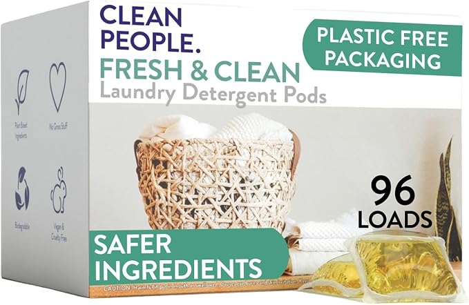 The Clean People Laundry Detergent Pods by CleanPeople