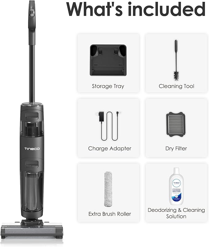 Tineco Floor ONE S3 Breeze Cordless Hardwood Floors Cleaner, Lightweight Wet - Image 8