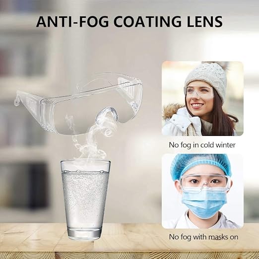 Safety Anti Fog Goggles 3-Pack - Image 3