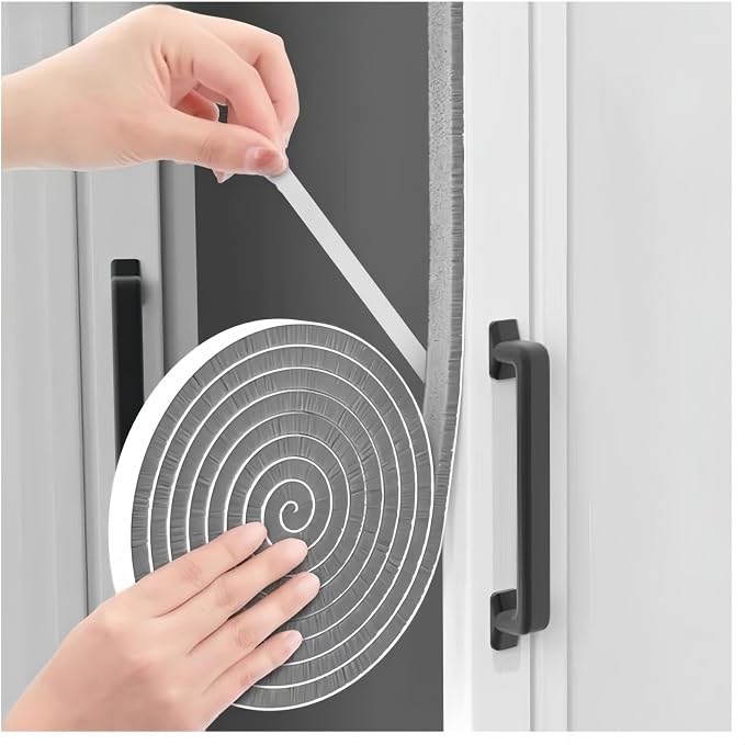 33 Ft Self-Adhesive Weather Stripping Door Seal Strip by Unknown