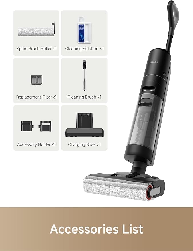 DREAME H12 PRO Vacuum Mop, Wet Dry Vacuum Cleaner - Image 8