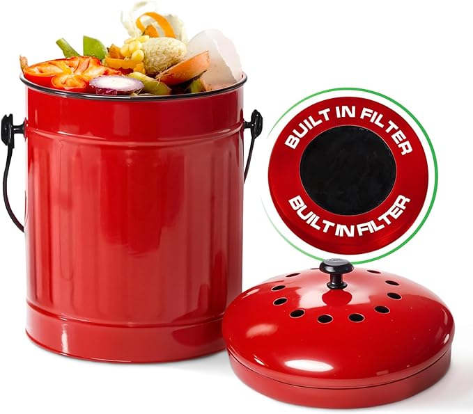 Plexon Countertop Compost Bin Kitchen by Plexon