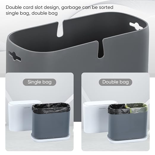 JOYBOS Adsorption Bathroom Trash Can, Bedroom Garbage Can - Image 4