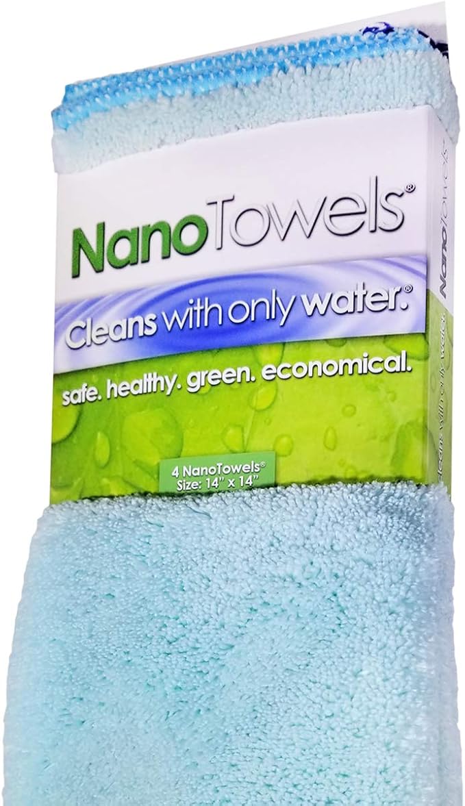 The Amazing Eco Cloth That Cleans Virtually Any Surface by Nano+Towels