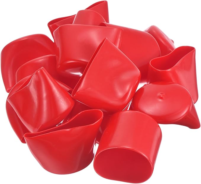 uxcell 20pcs Rubber End Caps 49mm ID Vinyl Round Tube Bolt Cap Cover Thread - Image 4