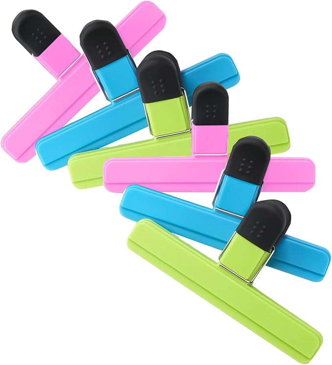 6 Pack Heavy Duty Bag Clip by Unknown