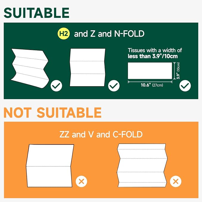 Commercial Paper Towel Dispenser Wall Mount 400-Sheet Capacity Brushed - Image 2
