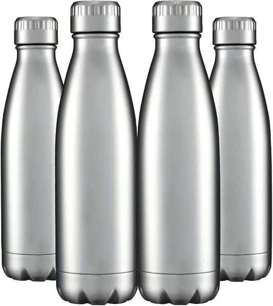 HASLE OUTFITTERS 17oz Stainless Steel Water Bottles Bulk, Vacuum Insulated by HASLEOUTFITTERS
