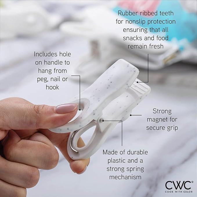 COOK WITH COLOR Bag Clips - Image 2