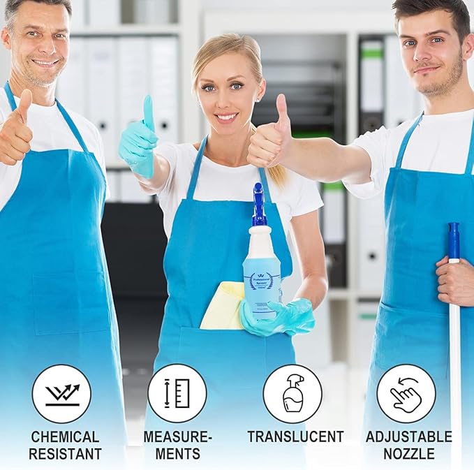 Plastic Spray Bottle Heavy Duty All-Purpose Empty Spraying Leak Proof Mist - Image 3