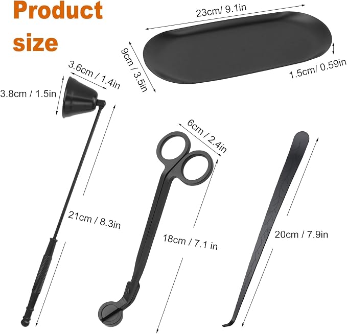 4 in 1 Candle Accessory Set - Image 2