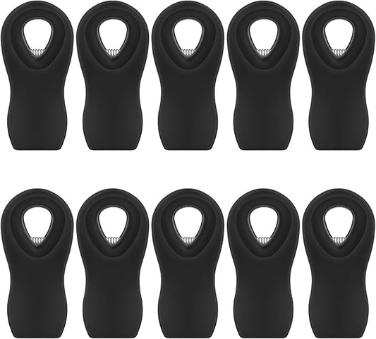 Magnetic Chip Clips, 10 Pack Plastic Bag Clips by WUDIME