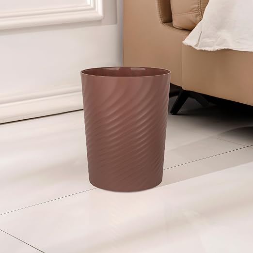 UUJOLY Plastic Trash Can Wastebasket, Garbage Container Basket - Image 2