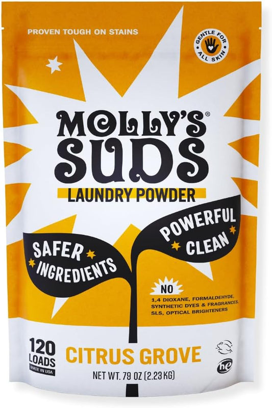 Molly's Suds Original Laundry Detergent Powder | Clean Laundry Detergent Powder by MollysSuds