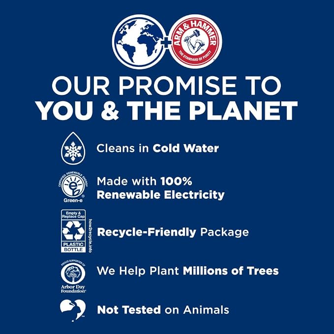 ARM & HAMMER Plus OxiClean Odor Blasters Fresh Burst, 77 Loads Liquid Laundry - Image 13