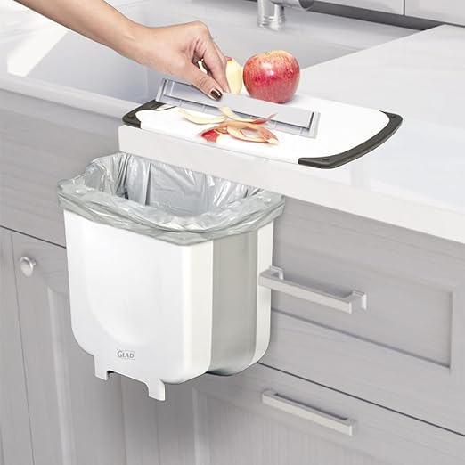 Glad Roomate Collapsible Waste Bin | Compact Travel Trash Can - Image 5