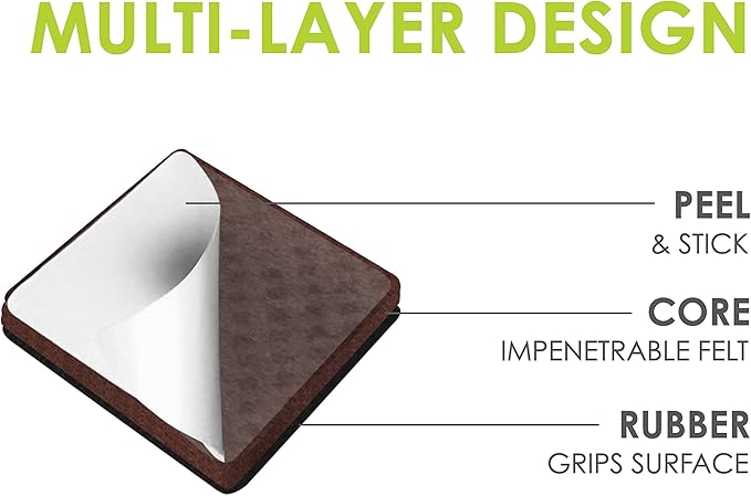 Slipstick GorillaPads CB150 Non Slip Furniture Pads/Rubber Grips Self Adhesive - Image 4
