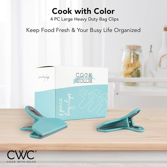 COOK WITH COLOR Bag Clips - Image 2