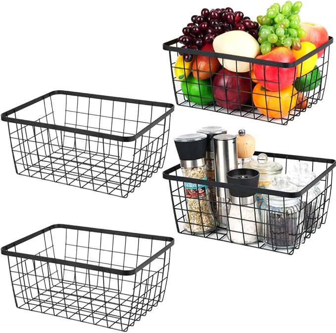 Kitchen Metal Wire Baskets by Aeggplant