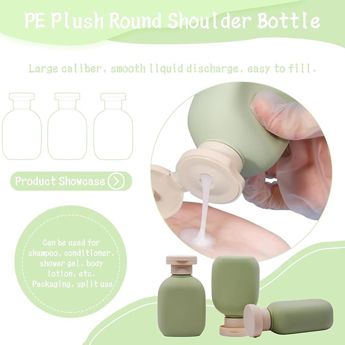 3.4 oz Leak-Proof Travel Bottles - Image 5