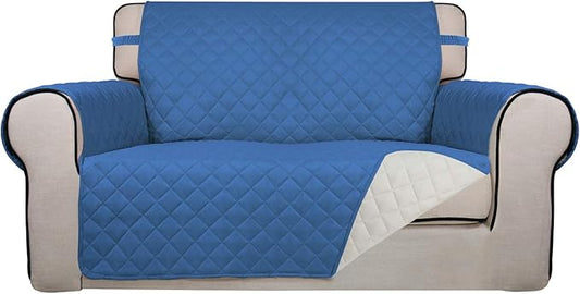 PureFit Reversible Quilted Sofa Cover, Water Resistant Medium Slipcover by PureFit