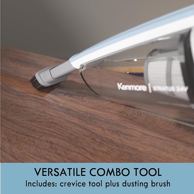Kenmore DS1020 16V Cordless Stick Vacuum Lightweight 2-in-1 Handheld, LED - Image 6