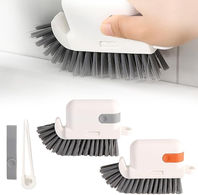 3 in 1 Groove Cleaning Brush, 2025 New Multifunction Window Track Cleaner Brush by Happiness