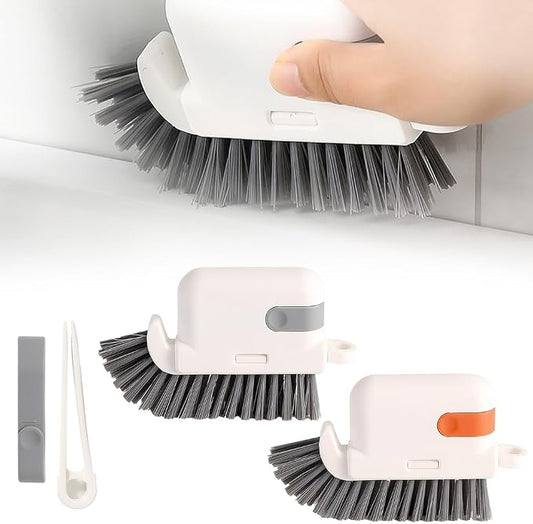 3 in 1 Groove Cleaning Brush, 2025 New Multifunction Window Track Cleaner Brush by Happiness