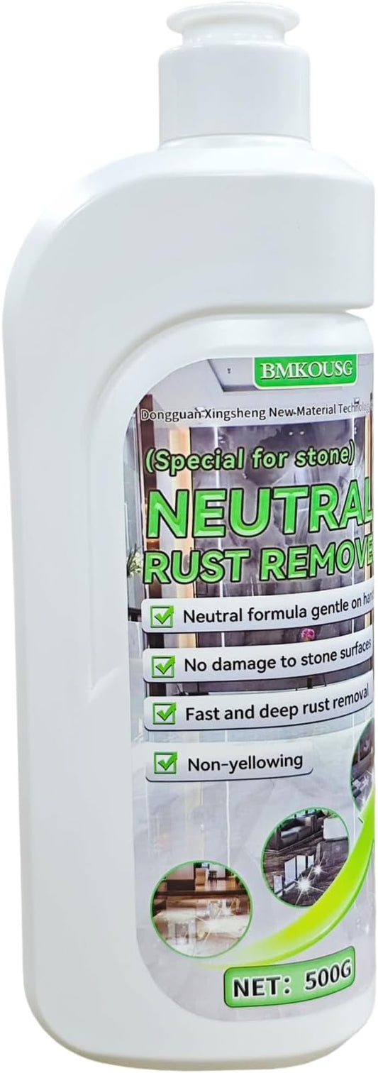 500ml Rust Stain Remover Neutral Metal Cleaner Marble Rust Remover by Bmkousg