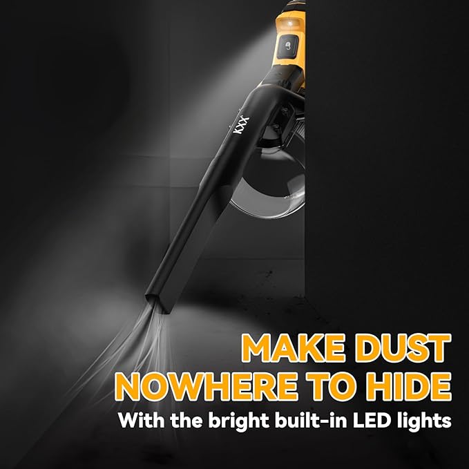 Cordless Vacuum for Dewalt 20V Battery, 5 in 1 Handheld Electric Vacuum Cleaner - Image 6
