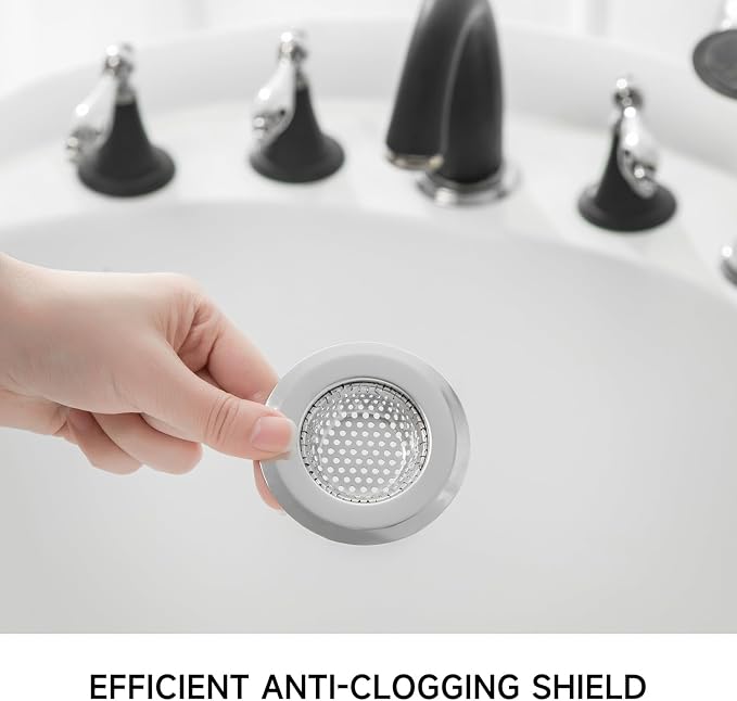 2PCS Bathtub Drain Strainer Cover - Image 5