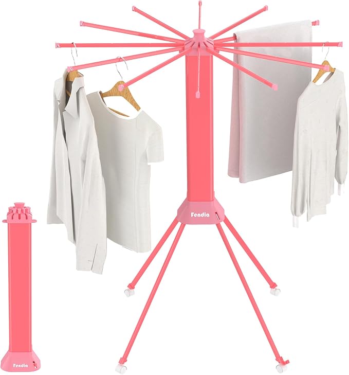Clothes Drying Rack ​Foldable & ​Collapsible Drying Racks by FendiaHomeandKitchen