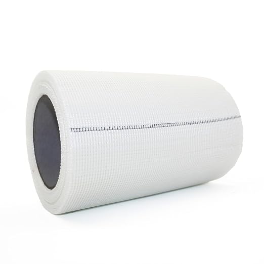 8" 100 Feet Drywall Joint Tape, Self-Adhesive Encrypted Fiberglass Drywall by Hubaow