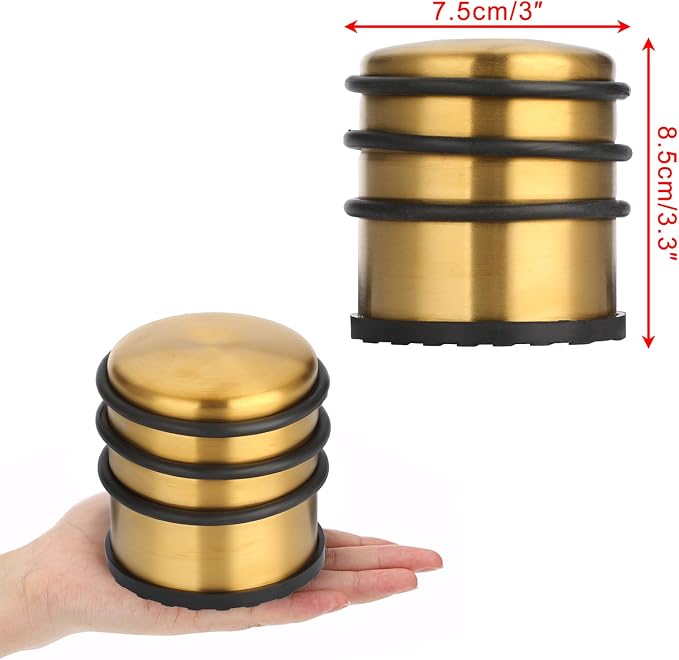 Sumnacon Heavy Duty Floor Door Stopper No Drill - Image 3