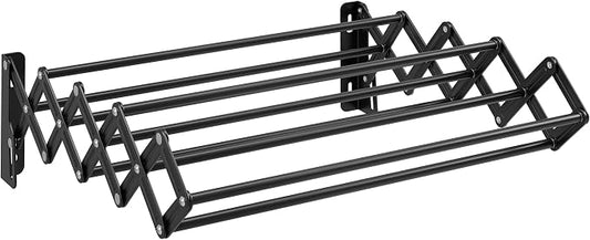SONGMICS Clothes Drying Rack, Wall-Mounted Drying Rack Clothing, Small by SONGMICSbySONGMICSHOME