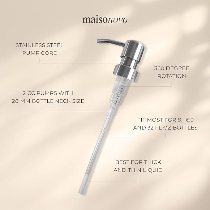 MaisoNovo Soap Pump Replacement - Image 5