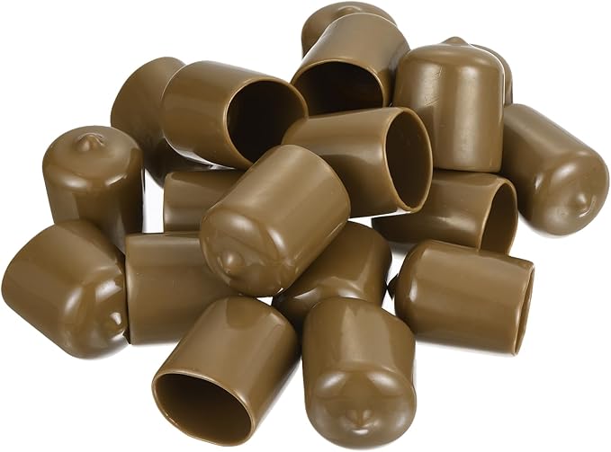 uxcell 20pcs Rubber End Caps 22mm ID Vinyl PVC Round Tube Bolt Cap Cover Screw - Image 4
