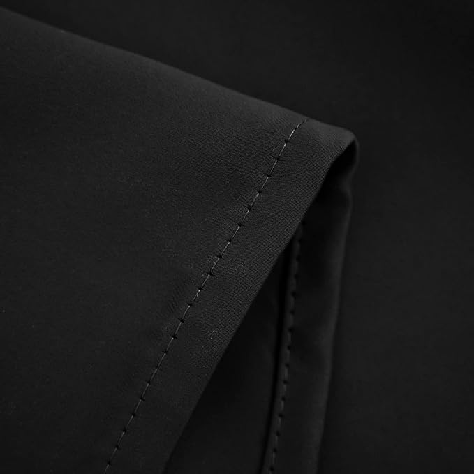 Pickluc Blackout Curtains 45 Inches Long 2 Panels, Room Darkening Tiers - Image 5