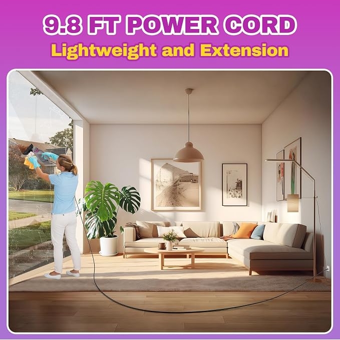 Pressurized Handheld Steam Cleaner, Portable Multi-Surface Cleaner - Image 7